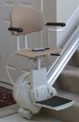 ultra deluxe stair lift seating