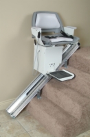 Glides Smoothly Up Stairs