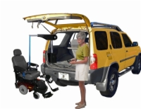 Ameriglide 400 Power Rotating Scooter Lift or Power Wheelchair Lift