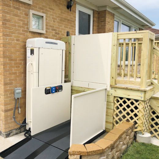 AmeriGlide Hercules II 600 Residential Vertical Wheelchair Lift