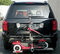 Travel Scooter Lifted Up