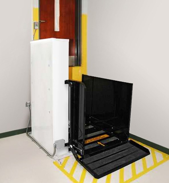 RAM Commercial Vertical Platform Lift Wheelchair Lifts at Universal