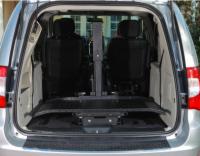 Showing Lift Retracted into SUV Hatch