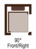 90 Degree Right/Left Entry 41"W x 41"D (EZ6)