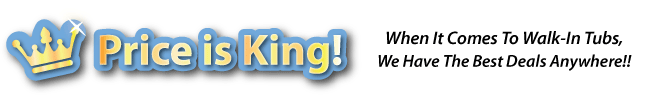 Price is King. We have the best deals on Walk-In Tubs